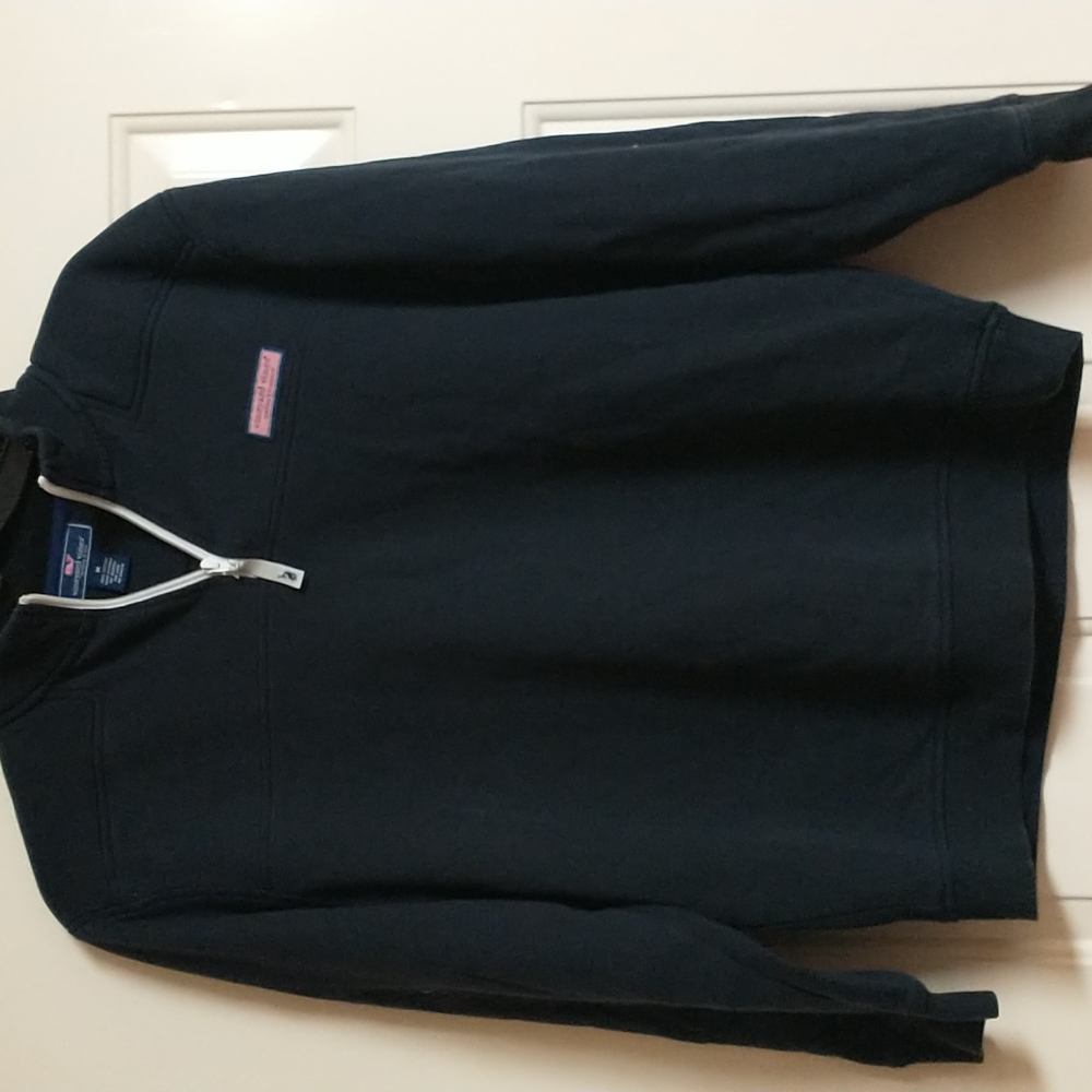 Vinyard Vines men quarters zip up size medium sweater - Picture 3 of 13